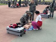 學生工作部聯合市紅十字會為新生開展應急救護培訓