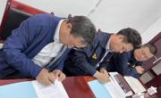 機電工程系與烏海黑貓炭黑有限責任公司簽訂校企合作框架協議